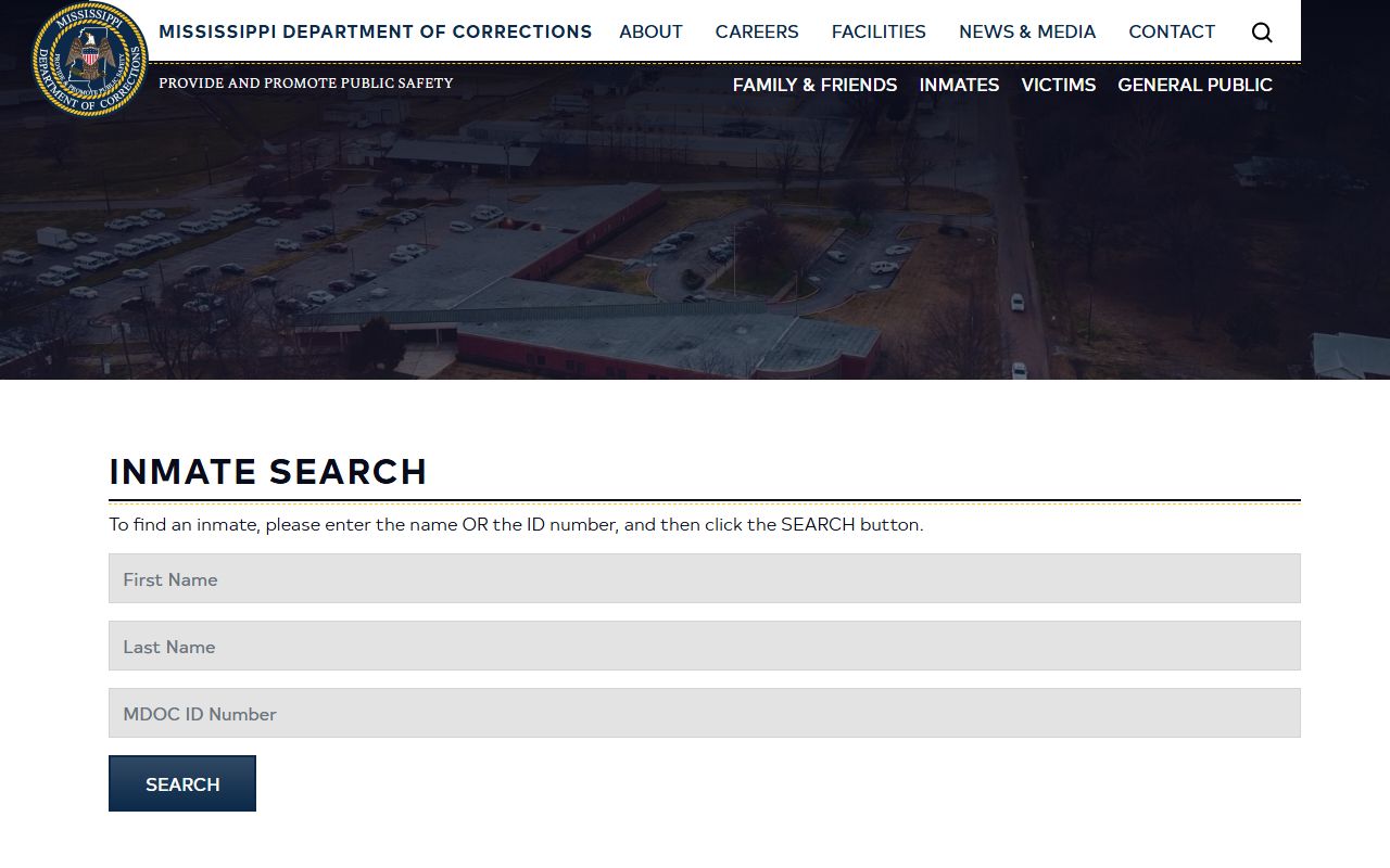 Adams County inmate records MDOC state search